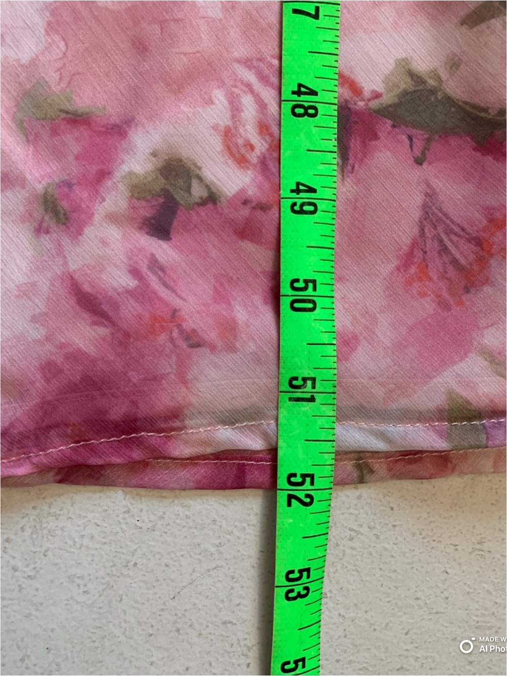 Lulus Large Dreamy Personality Pink Floral Ruffled Sleeveless Midi Dress NWT - Picture 17 of 17